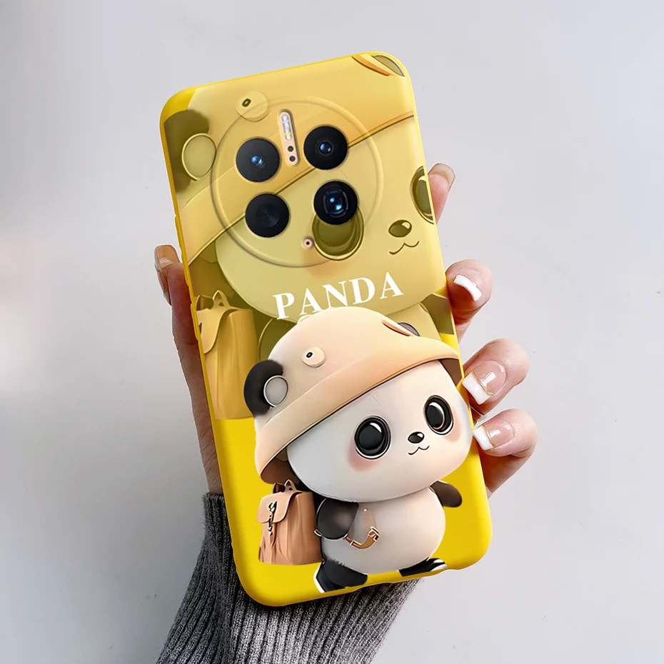 Adorable Rabbit and Panda Soft Silicone Shockproof Phone Case