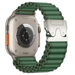 Breathable Nylon Wristband for Smartwatches - Versatile and Stylish Strap (GrS)
