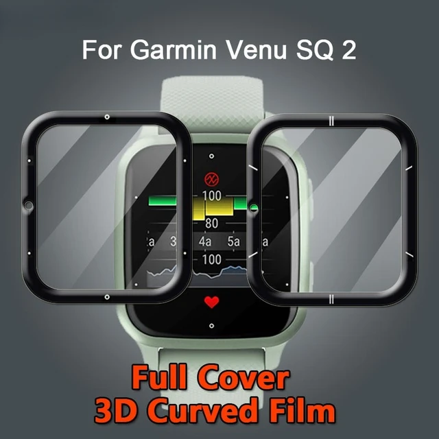 Garmin Venu Sq Watch Screen Protector  Garmin Venu Sq Glass Screen  Protector - 2pcs - Aliexpress