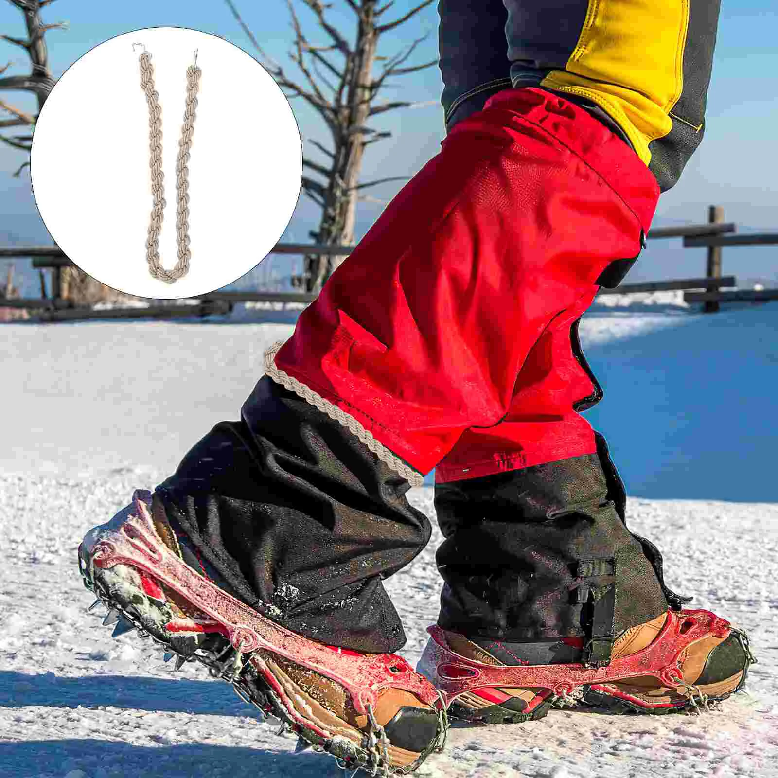 

10 Pcs Tops Leggings Elastic Camping Boot Bands on Foot for Multi-function Binding Ropes Reusable
