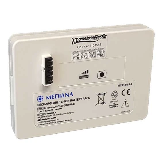 Battery 14.4v 5.2ah For D500 Mediana Defibrillator (new) Automation