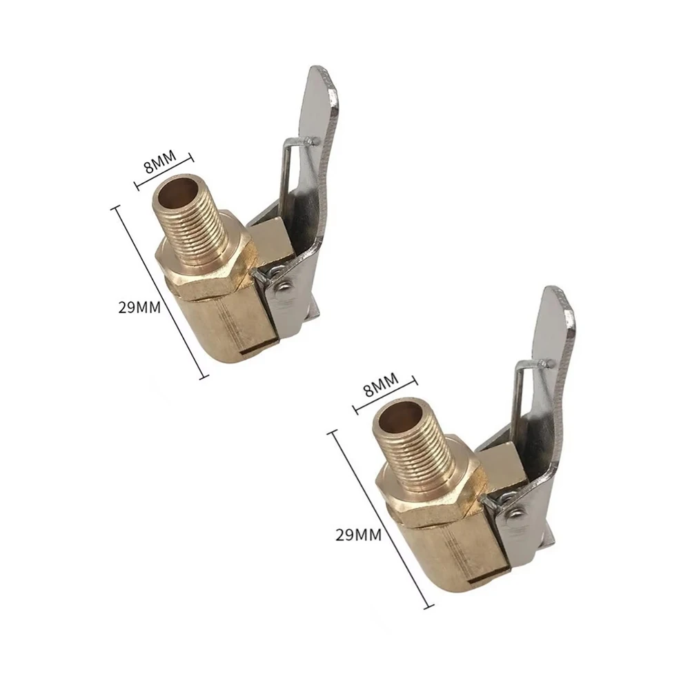 Tire Pump Nozzle Car Iatable Quick Connector Air Pump Thread thumbnail 2