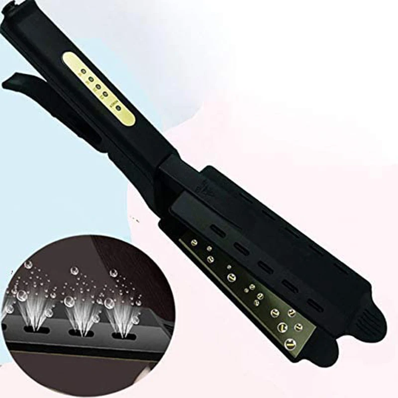 Bestselling Professional Steam Straightener Portable Ceramic Coating Straight Hair Steam Iron Salon Women'S Styling Tool 5