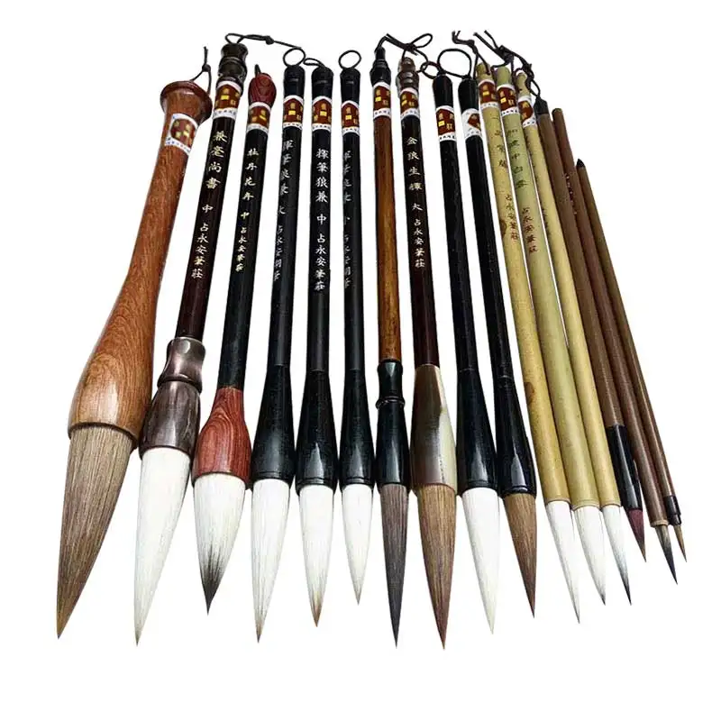 Chinese Writing Brush for Professional Calligrapy & Painting 16-piece Set 