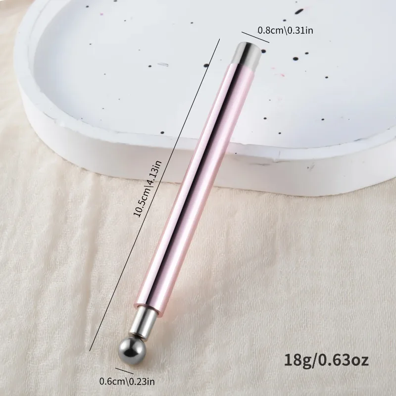 Cat's Eye Nail Enhancement Magnetic Tool Cylindrical Rod with Ball Magnetic Accessories Glass Effect Ultraviolet Gel Polishing