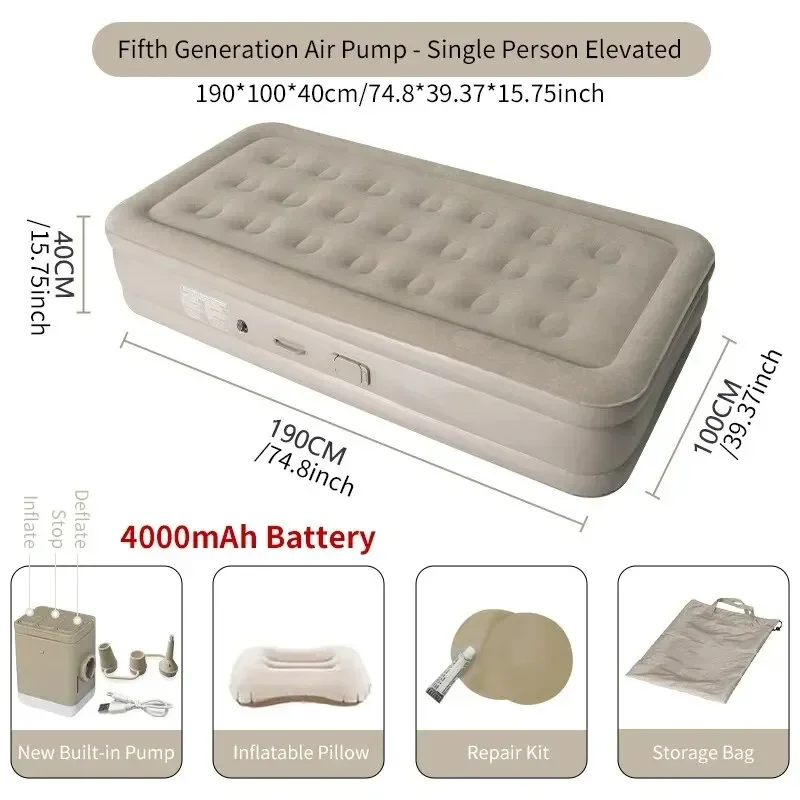  slider image of New Air Mattress Built-in