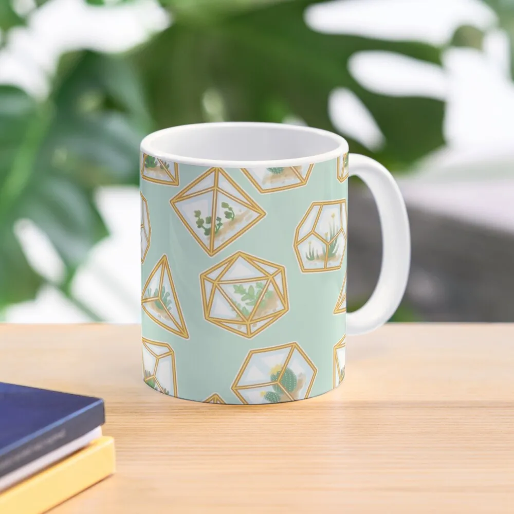 

Terrarium Dice Coffee Mug Mug Kawaii Mug Cute Coffe Cups