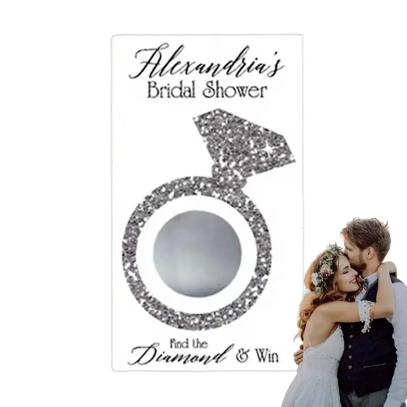 

Bridal Shower Scratch Off Bridal Shower Raffle Tickets Country Wedding Scratch-Off Lottery Tickets Prizes For Wedding Parties