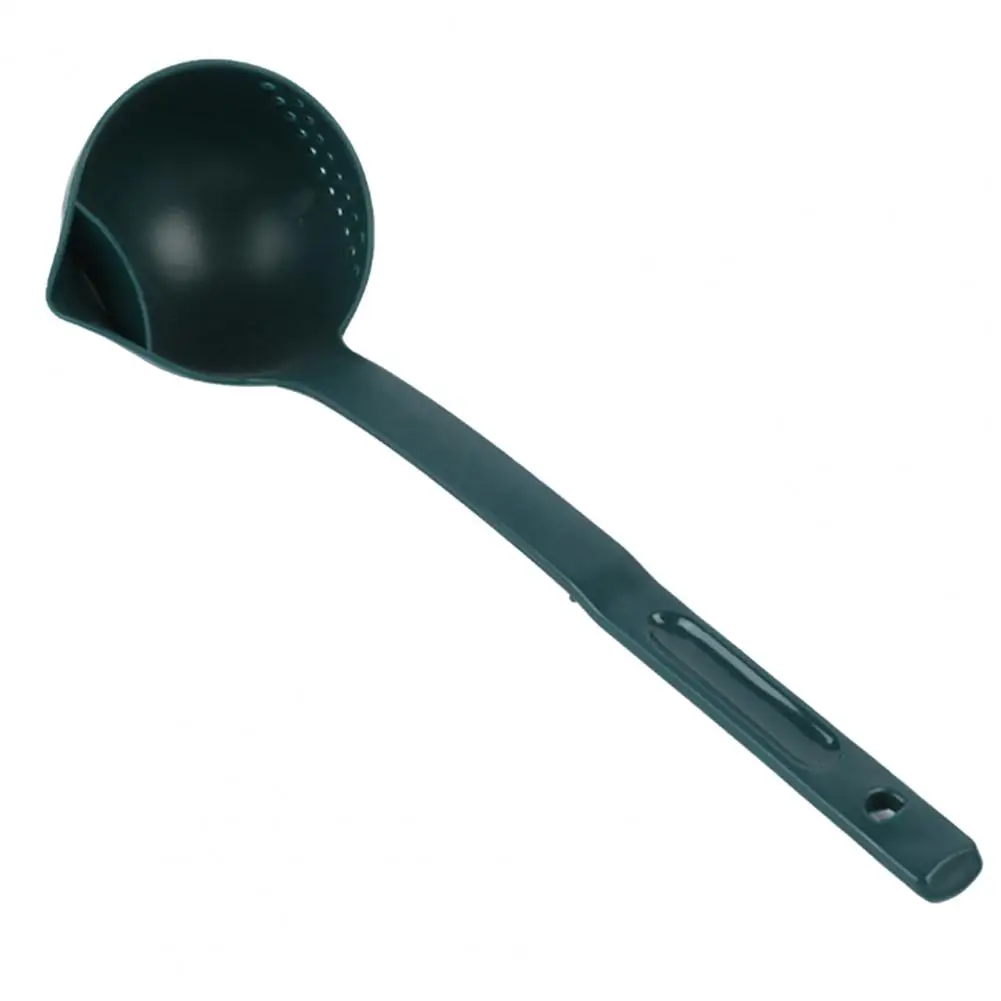 Slag-separating Spoon Versatile Kitchen Tool Spoon Oil-separating Long Handle Food-grade Pp Material Easy Skimming for Hot