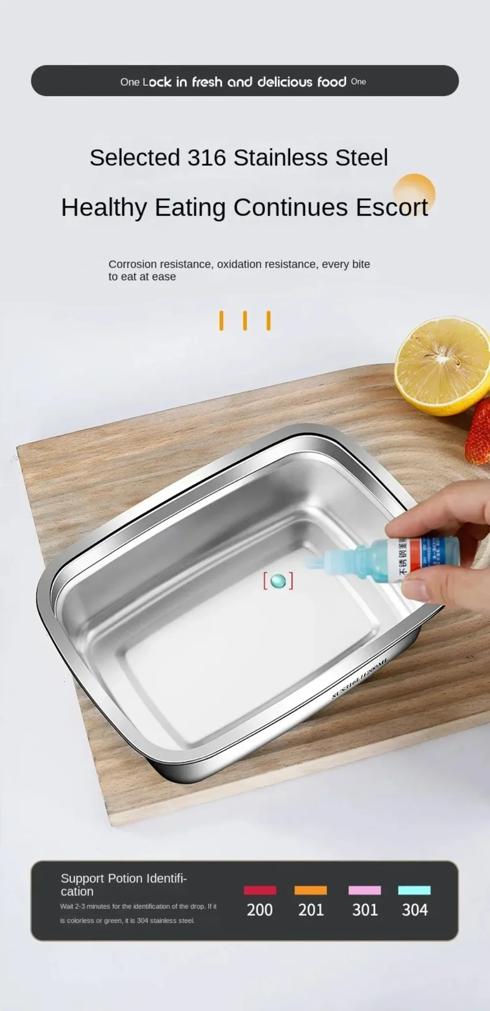 Stainless Steel Bento Box Image 6