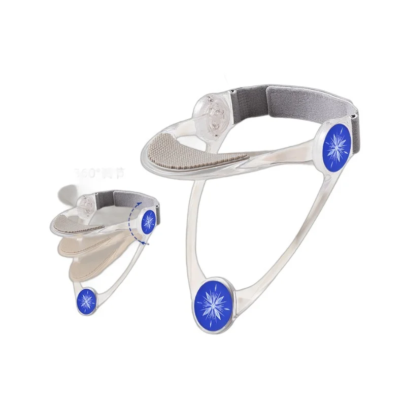1pc adjustable neck brace PP material cervical support anti-sagging straps elastic pads improve posture