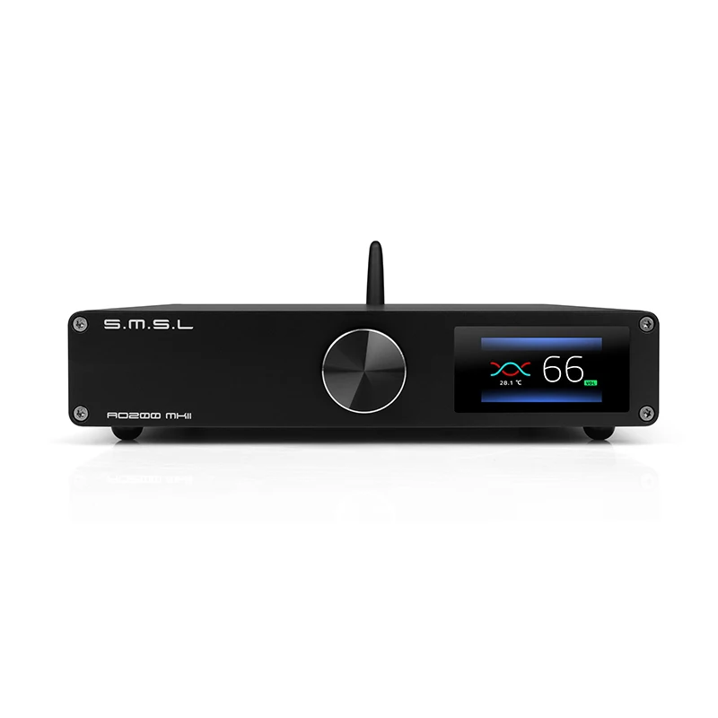 

SMSL AO200 MKII HIFI Digital AMP MA5332MS High Power Stereo Amplifier XLR/RCA/USB/Bluetooth 5.0 Balanced Input SDB DAC