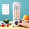 New Portable Juice Maker Blender for Shakes Smoothie 700ML Durable Juicer Steel Blades 2 In 1 Blender Bottle Smoothie Portable 5
