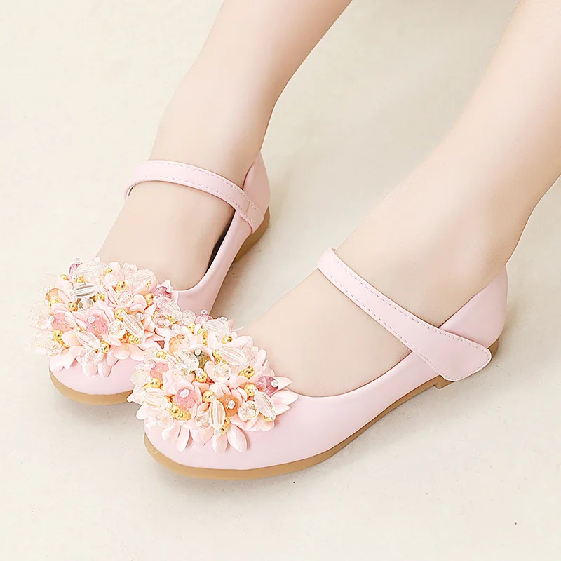 Zapatos Ni&ntilde;a Luxury Girl Leather Shoe Autumn New Child Mary Jane Shoe Fashion Princess Shoes Soft Sole Casual Shoes Kid 구두