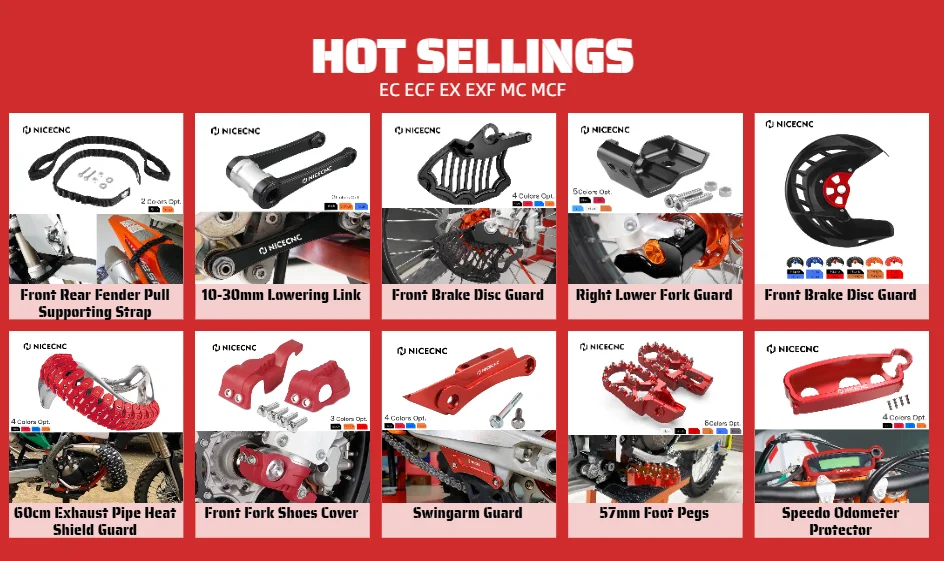 NICECNC Für Beta RR 300 RR 250 Für GasGas EC 300 EC 250 60 cm Auspuff Rohr Hitzeschild Abdeckung schutz Für KTM EXC 300 SX 125 – Detail 13