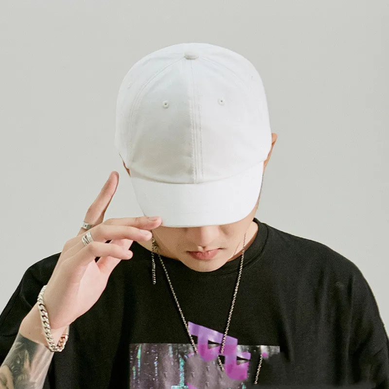 2023 Men's and Women's Short Brim Baseball Cap Outdoor Sun Protection Sun Hat Street Hip Hop Cap Peaked Cap Sun Hat 3