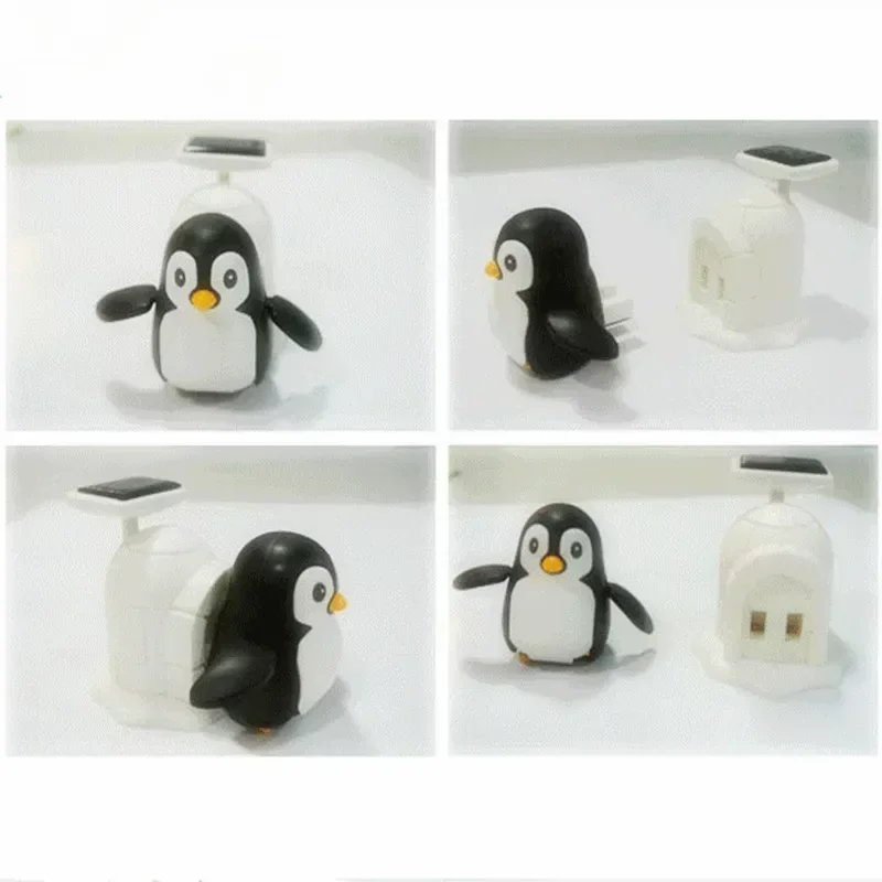 DIY Science and Education Puzzle Toy Solar Penguin Life Rechargeable KitScience Experiment DIY Material Pack Gift for Children