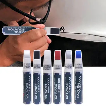 Penna per vernice per auto Penna per pittura automatica portatile per veicolo Pennarello ad asciugatura rapida Accessori per auto multifunzionali Riparazione vernice per veicoli 1