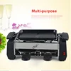 Kbxstart 220V Home Smoke-free Couple Electric Barbecue Student Mini Teppanyaki Small Barbecue Machine 3