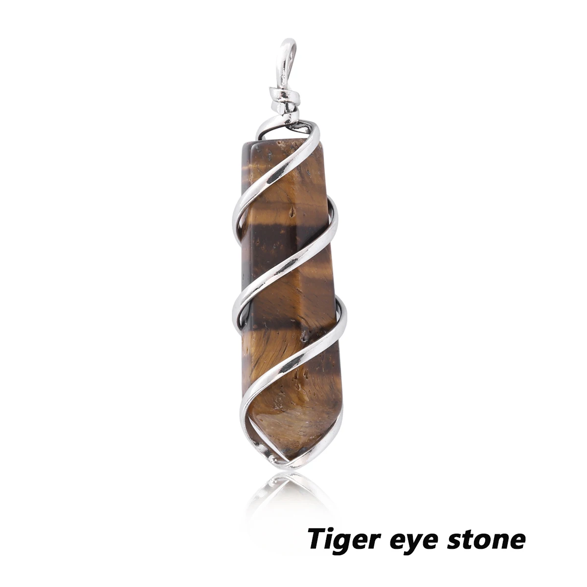 

Farsighted star 6pcs/set Natural Handmade Point Necklace Hexagon Chain Pendant Healing Crystal Long Lasting Gift