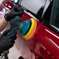 Gisam 8 Gears Digital Display Cordless Car Polisher Electric Polisher Auto Car Waxing Polishing Machine For Makita 18V Battery 2