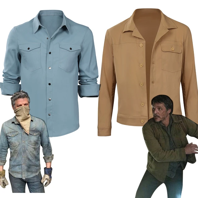 The Last of Us Joel Miller Cosplay Costume Shirt Outfits Halloween Carnival  Suit