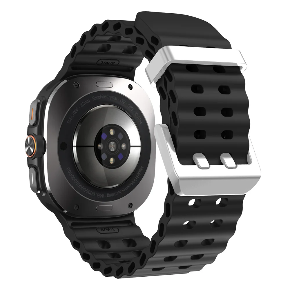 Premium Sport Silicone Bracelet for Samsung Galaxy Watch Ultra 47mm