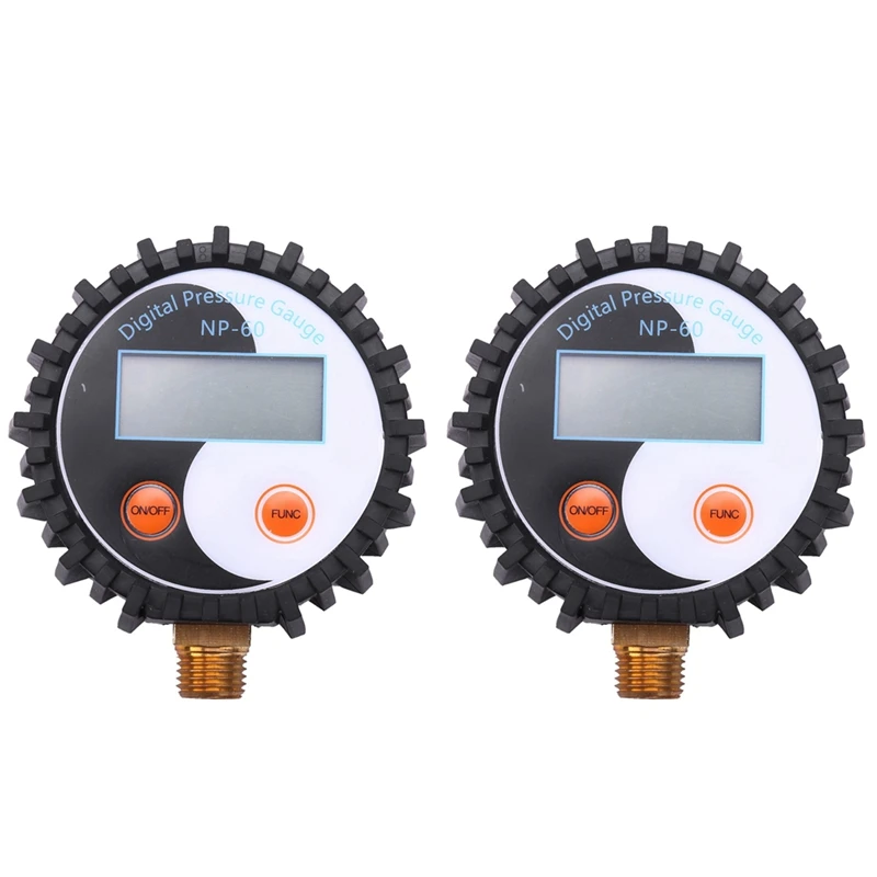 

2 шт., цифровой вакуумный манометр, 3-200 PSI