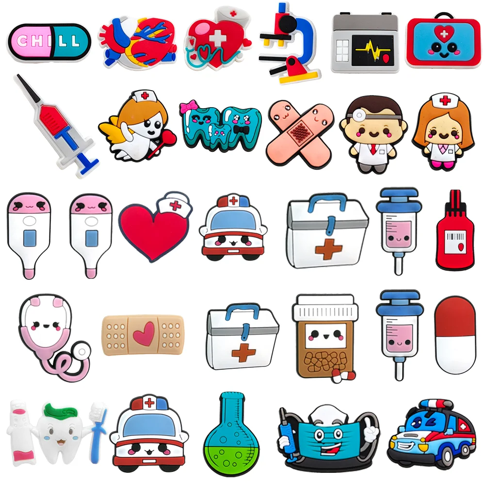 Doctor Nurse Shoe Charms 1