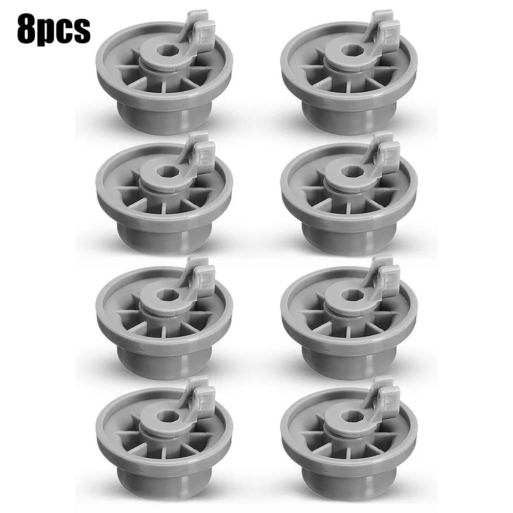 

8 Pack Dishwasher Wheels Replace For Bosch Neff Spare Parts Rollers Lower Basket 165314 Dishwasher Accessories