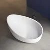 Acrylic Solid Surface Bathtub Comfortable matte solid surface bathtub Stone Resin bathtub 3