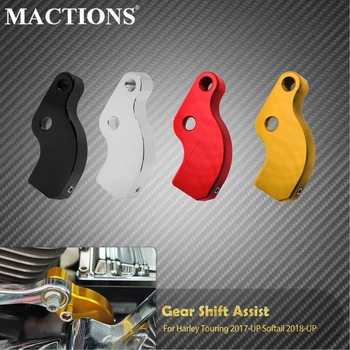 Moto Gear Shift Assist Trasmissione Booster In Alluminio Per Harley Softail 18-UP Breakout Touring 2017-UP Street Road Glide
