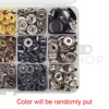 Snap Fasteners Kit Metal Button Snaps with Fastener Snap Installation Pliers For Leathercraft Clothes Garment Jean Bags Shoes 4