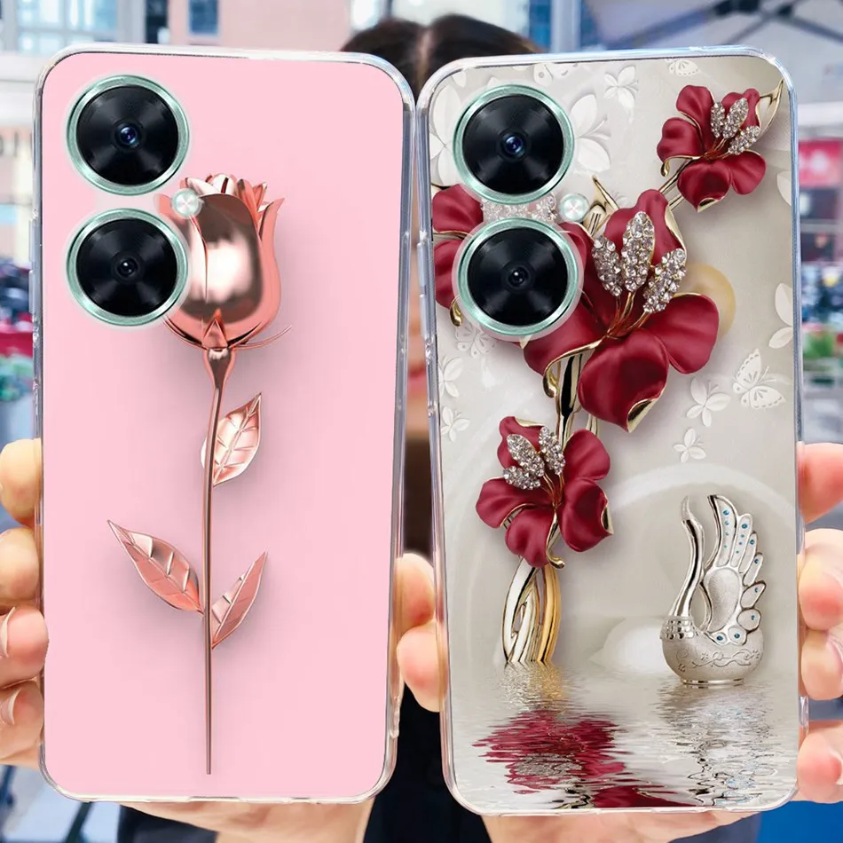 Fashion Elegant Pattern Soft Silicone TPU Phone Case