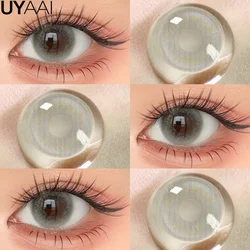 Vibrant Eye Color Contact Lenses - Natural and Expressive Hues (Baby Rich Grey)