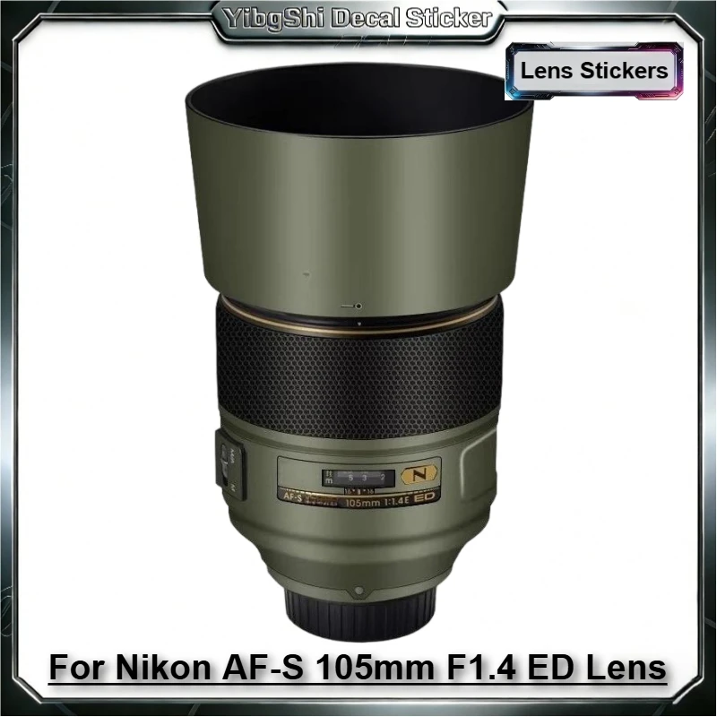 니콘 AF S 105F1.4ED 렌즈 스티커 바디 보호용 니콘 AF-S 105mm F..