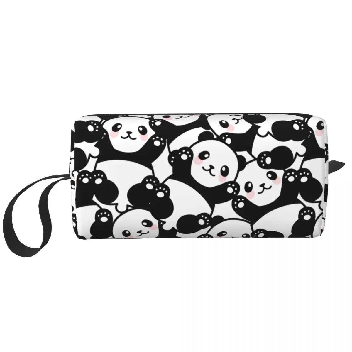 

Cute Panda Cartoon Large Makeup Bag Waterproof Pouch Travel Cosmetic Bags Lovely Animal Storage Bag for Women