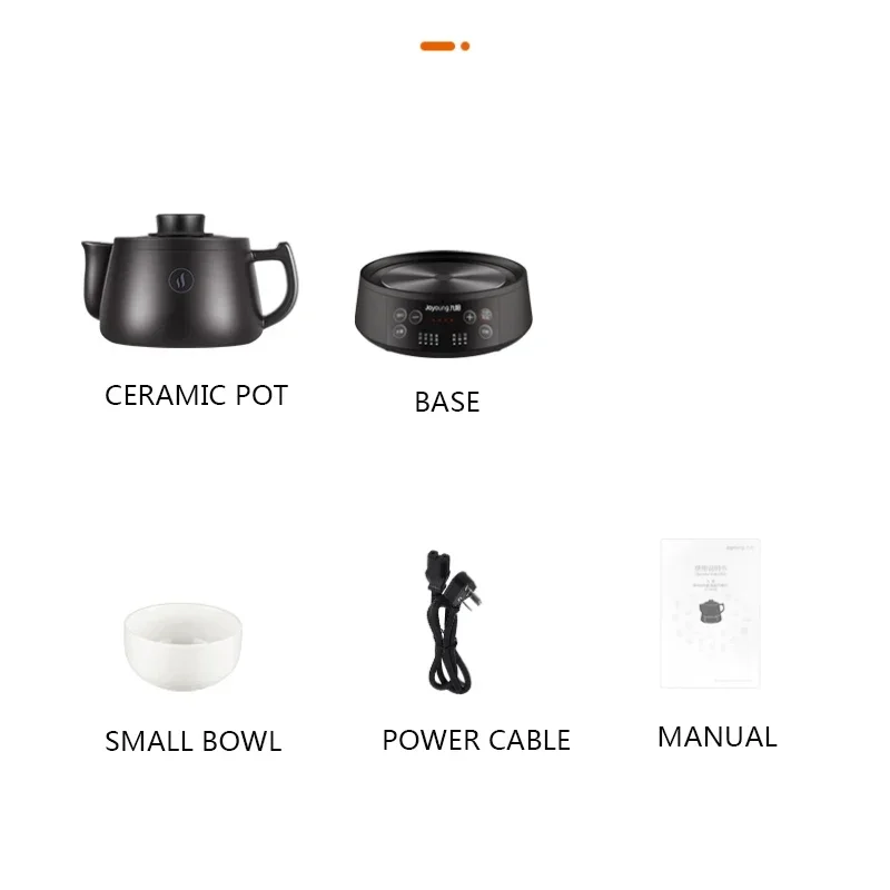 220V/500W Potting Medicine Health Electric Kettle Boiling Medicine Electric Casserole 3/4L Household Automatic Decocting Pot 6