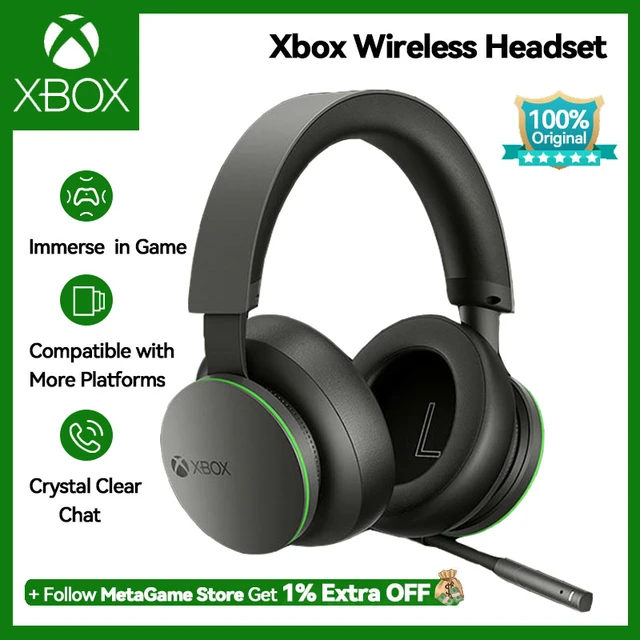 Microsoft Xbox Wireless Headset XBX XBS cuffie Bluetooth 40mm Driver Unit  15 durata della batteria per