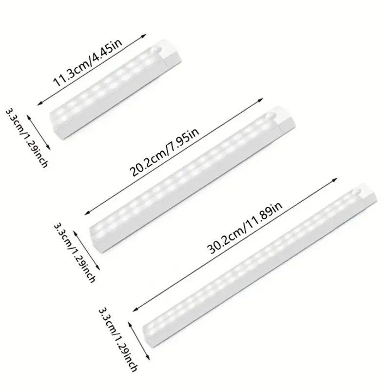 Sensing Light Strip 1PCS Human Ultra-thin Sensing Intelligent USB Charging Display Cabinet Kitchen Wardrobe Dimming Light