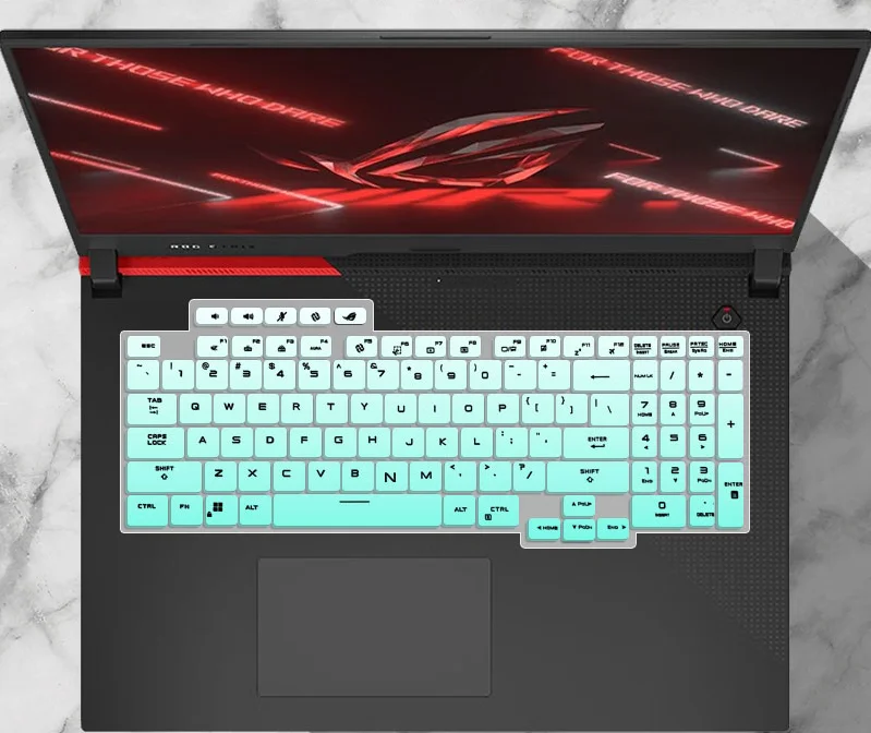 Keyboard Cover Rog Strix Scar 17 G733 G733qr For ASUS ROG Strix