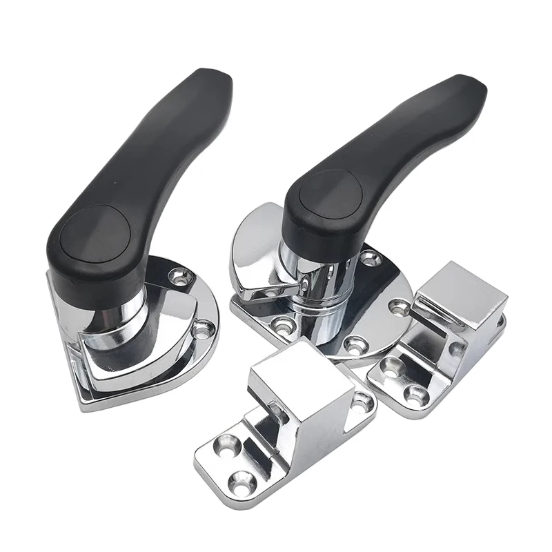 

Universal Freezer Handle Oven Cabinet Door Knob Seafood Steam Box Lock Latch Hardware Commercial kitchenware Pull Industrial