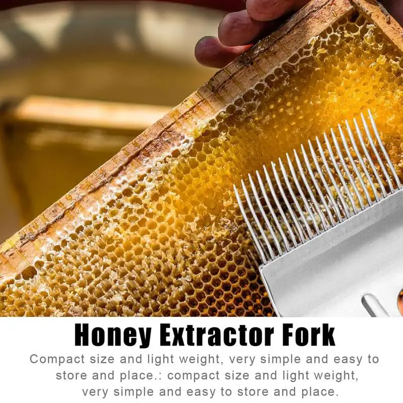 

1Pc Wood Handle Honey Scraping Knife Multifunctional Pollen Shovel Hive Scraper Honey Extractor Professional Beekeeper Tool