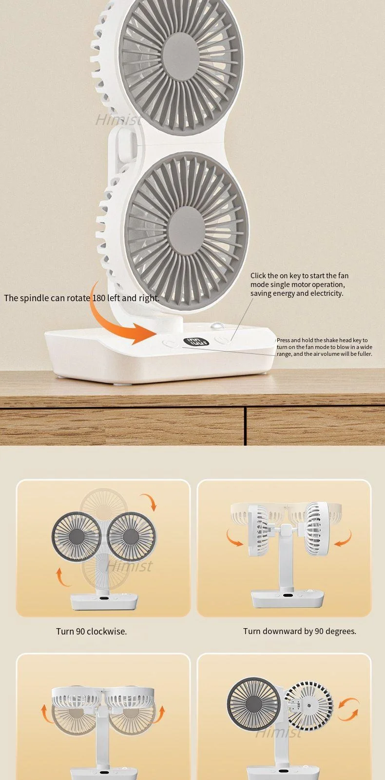 Melhor ventilador portátil pequeno