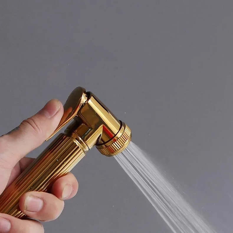 Newly Digital Shower System Set with Brass Bathtub Mixer Faucet Rainfall Shower Head Black Gold Thermostatic Bathroom Shower Set 5