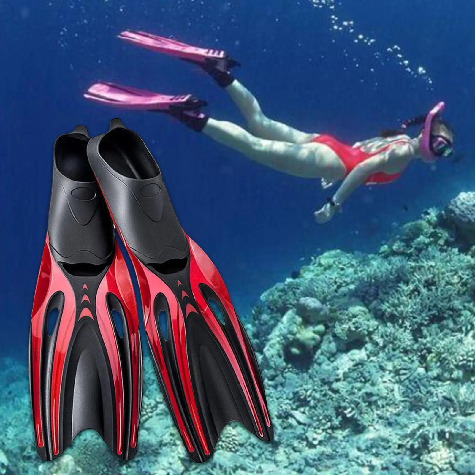 Snorkeling Flippers Lap Training Scuba Sport Swimming Fins AliExpress