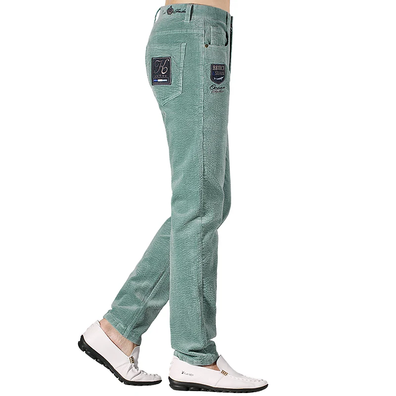 New Winter Clothes Men's Corduroy Comfortable Fashion Straight Leg Loose Style Stretching streetwear Corduroy Pants Big Size