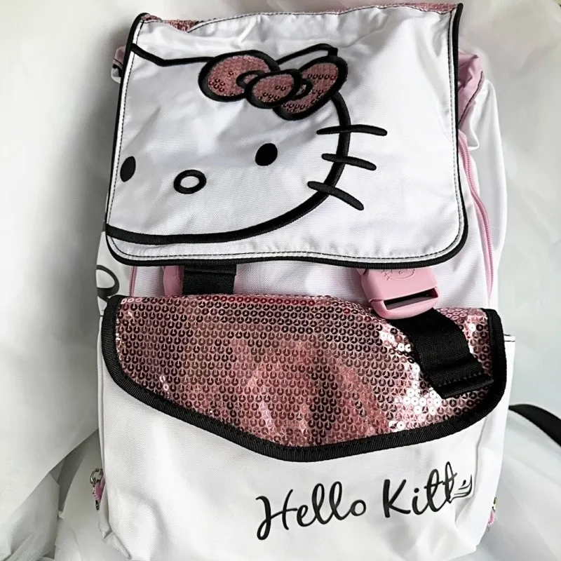 

Foreign Trade Exports Authentic Japanese Cartoon Hello KTcat Girl Backpack Large Capacity Cute Backpack Childrens Gift