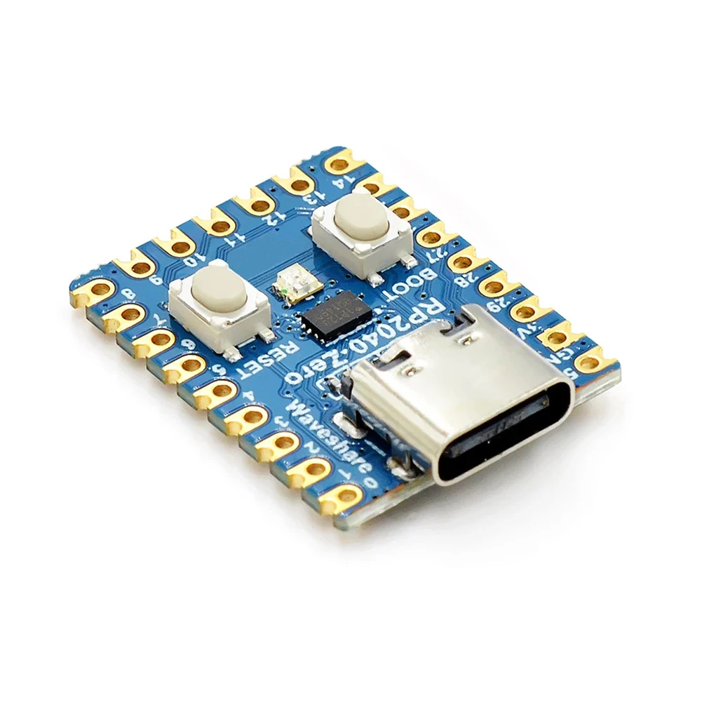 RP2040-Zero 개발 보드 모듈 마이크로컨트롤러, RP2040 개발 모듈, 듀얼 코어 프로세서, 29 GPIO 핀, 라즈베리 파이용