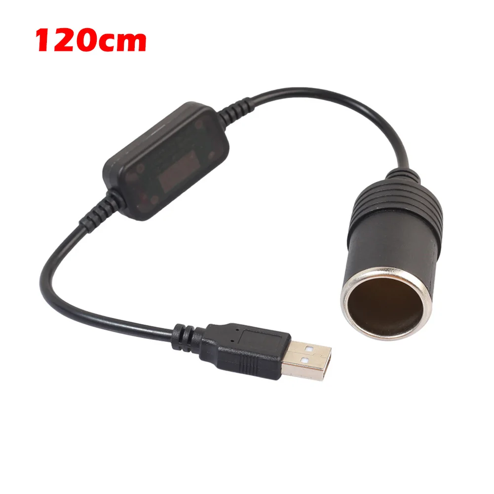 5V USB A maschio a 12V presa accendisigari presa femmina convertitore per  accendisigari auto registratore di guida DVR Dash Camera GPS (inferiore a 8